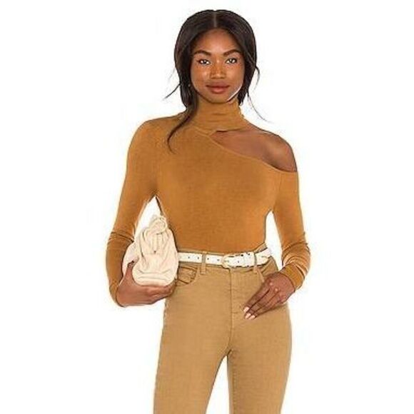 L'agence Nicky Cut Out Turtleneck top Medium - Picture 1 of 9